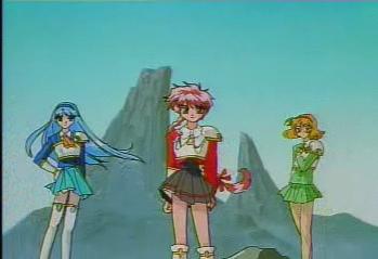 De izquierda a derecha: Marina, Lucy y Anahís